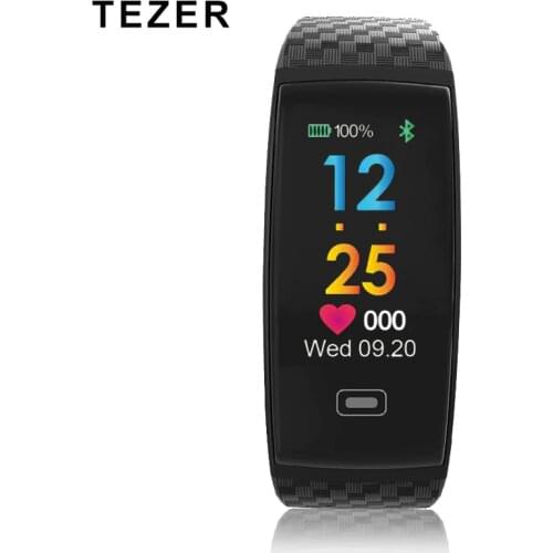 Tezer Original 100% smart band Blood Pressure Calorie Monitor fitness tracker mi band with men women IOS Android