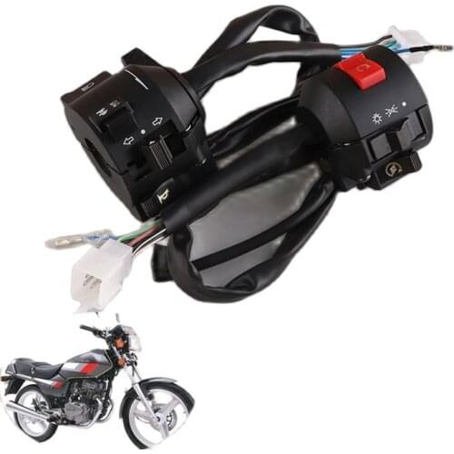 Motorcycle handlebar switch for Honda CBT125 CBT 125 accessory horn switch electric start switch 125cc handlebar switch assembly