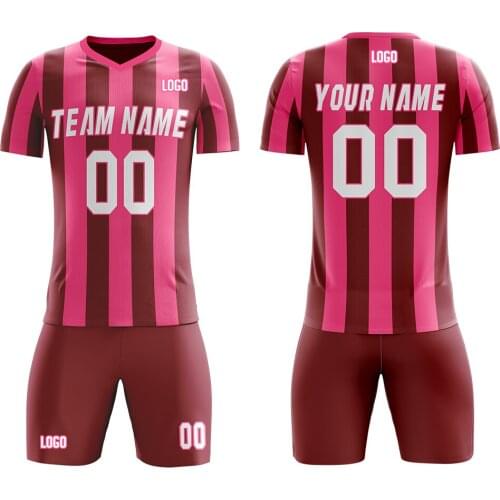 Personalized Soccer Outfits for Player Full Sublimated Your Team Name/Number Training Sportswear Breathable Jersey and Shorts