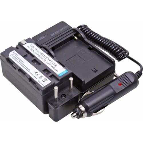 Probty NP-F750 NP-F770 NP F750 NP F770 Battery + charger For Sony CCD-TR917 CCD-TR940 CCD-TRV101 CCD-TRV215 CCD-TRV25 CCD-TRV36