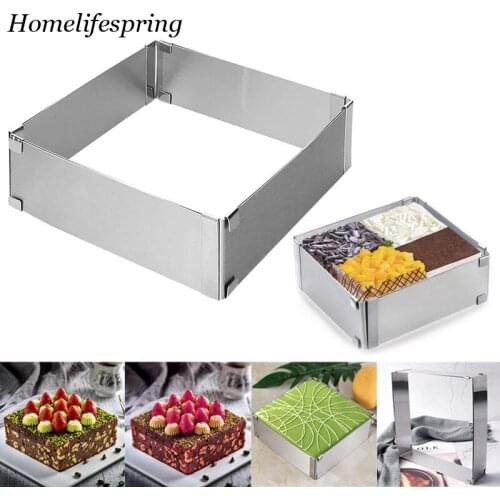 Adjustable Mousse Ring Round Mold Cake Border Paste Film Kitchen Accessory DIY Baking Tools Dessert Decoration Moulds