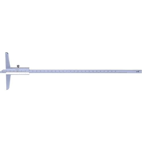 150mm 200mm 300mm Depth Vernier Caliper 0.02mm Steel Metric Gauge depth Measuring Tools