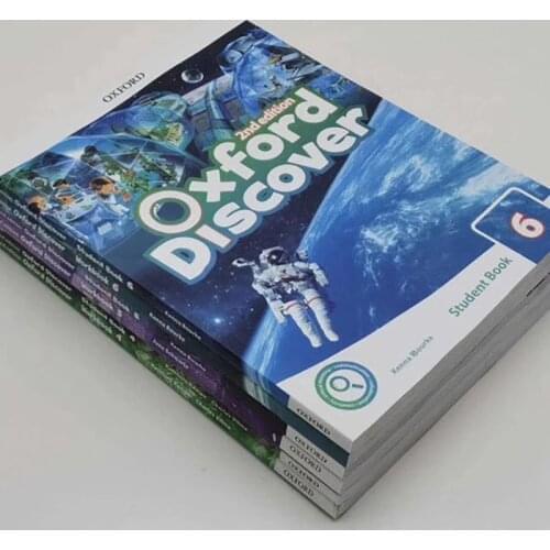 12PCS Oxford Discover 2nd Edition Level 1-6 Student Book and Workbook Young Learners English Children Age 7-16 Years Old Livros
