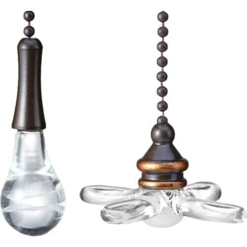 2pc Ceiling Fan Lamp Pulls Chain Extender Home Decor Metal Lighting Accessories Chandelier Zipper Connector Home Wedding