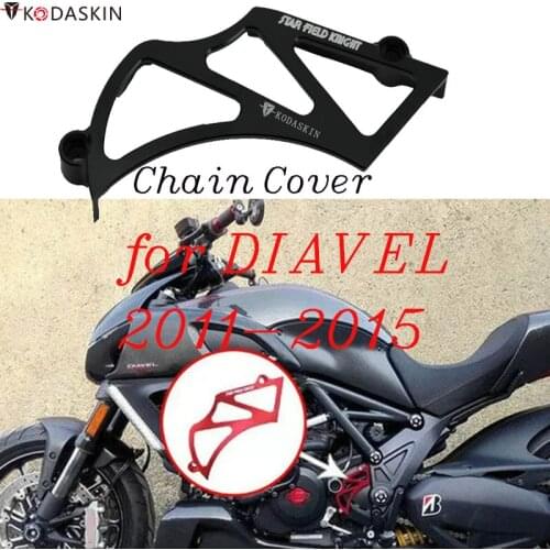 KODASKIN Motorcycle Chain Cover for Ducati DIAVEL 2011-2015 accessories