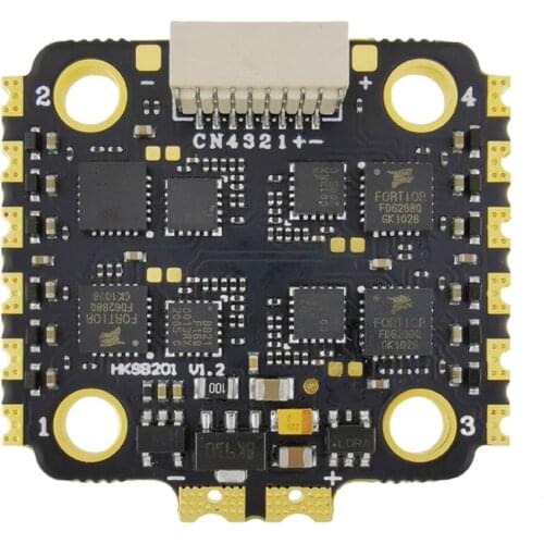 HAKRC BLHeli-S Bit 8B201 35A 2-6S 4 IN 1 ESC Support DShot150/300/600 PWM Multshot for FPV RC Drone Aircraft Spare Part
