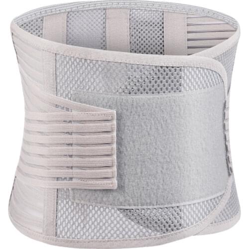 1PCS Lumbar Support Waist Belt Health Therapy Breathable Back Spine Support Corset For Disc Herniation Pain Relief Men Women