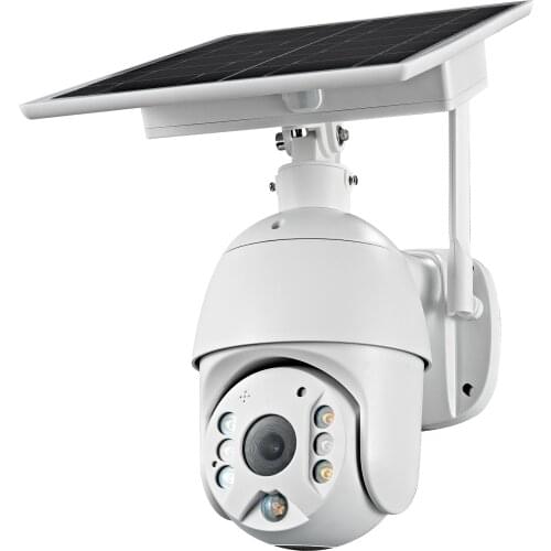 4G SIM Card 1080P 2MP PTZ IP Camera WIFI 8W Solar Panel Battery Security PIR Camera Outdoor CCTV Camera Smart Security Monitor