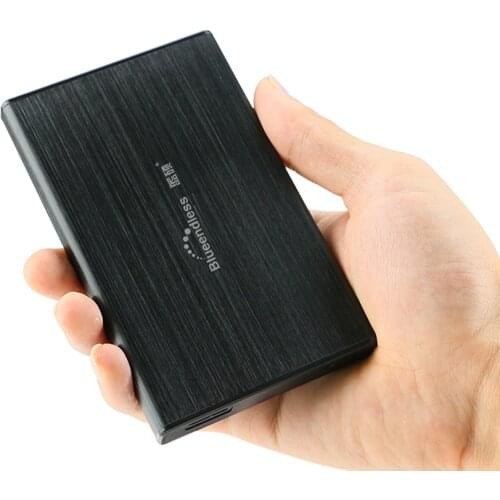 10pcs/lot thin metal aluminum Mobile hard disk box USB3.0 SATA notebook serial port mechanical solid 2.5 inch hdd case U23T