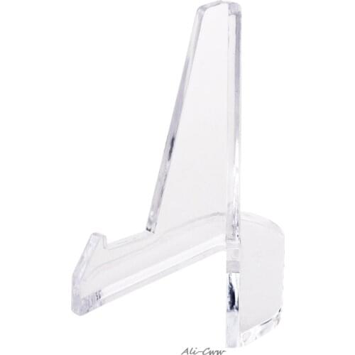 1 pc Collectibles Coins Medals Badge Golf Post Card Easels Clear Acrylic Mini Display Holder Show Stand Exhibit Mount