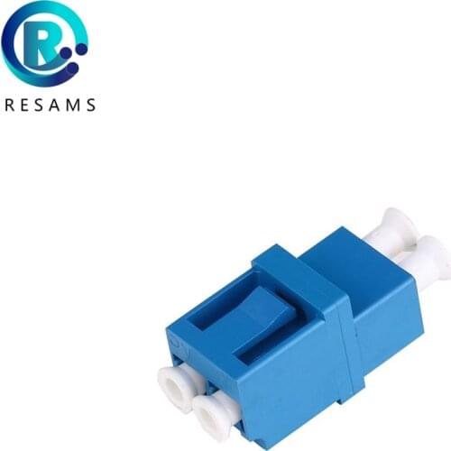 Resams Made In China Factory Direct Sale The High Quality LC UPC SM DX Fiber Optic Adapter Low Loss Transfer Flange