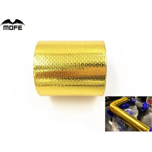 MOFE 5M SELF ADHESIVE REFLECT A GOLD / SILVER HEAT WRAP BARRIER Hot Selling UNIVERSAL