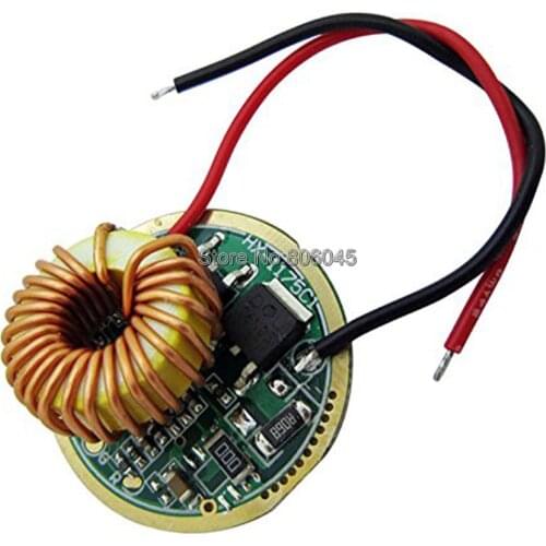 32mm 5 Modes High Power LED Driver Input DC 7-15V Output DC6V 4-4.8A Used with Cree XHP70 6V LED Lighting Emitter Diode Chip