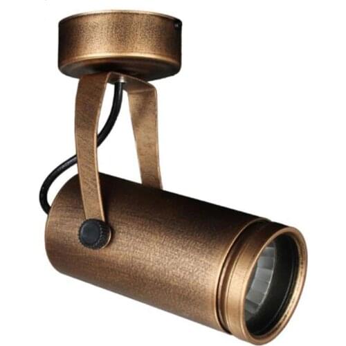 15W LED surface mounted spotlight voltage 110V 220V 230V 240V super bright ceiling-mounted cob small track light