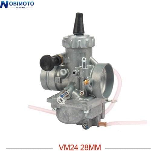 Universal Motorcycle VM24 28mm Carburetor For Honda Yamaha Mikuni Suzuki 65 80 85 100 125 175cc Dirt Pit Bike Mx Motocross