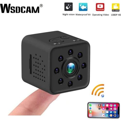 Wsdcam FULL HD 1080P Mini Camera WIFI Camera SQ13 SQ23 SQ11 SQ12 Night Vision Waterproof Shell CMOS Sensor Recorder Camcorder