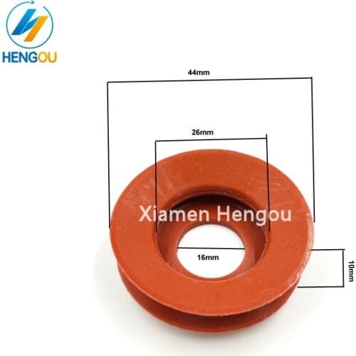50 Pieces Offset Printing Machine Parts Heidelberg Rubber Sucker 44x26x16x10mm