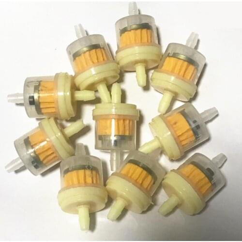 6mm Gas Fuel Filter For Motorcycle Car Dirt Bike Scooter Motorbike