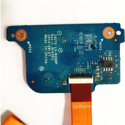 FOR DELL Latitude 13 7350 13.3 2-In-1 Sd Card Slot Board W Cable ZAU70 LS-B338P 100% well working
