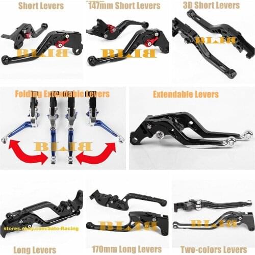 For DUCATI 821 Monster Dark Stripe Scrambler 950 Multistrada 821Dark CNC Motorcycle 8 Different Style Lever Clutch Brake Levers