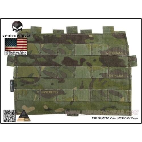 EmersonGear MOLLE Panel For:AVS JPC2.0 VEST EM9288 Multicam Tropic
