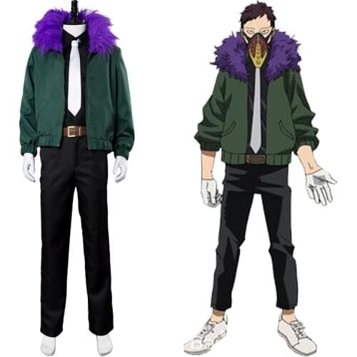 My Hero Academia Cosplay Kai Chisaki Cosplay Costume Adult Uniform Outfit Halloween Carnival Suit