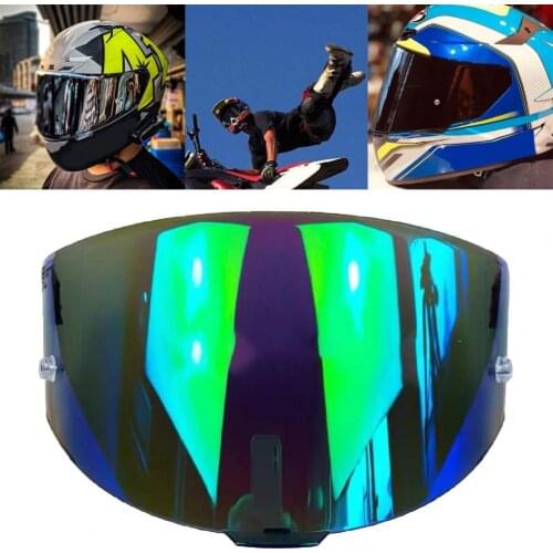 Helmet Visor Non Glare Anti-ultraviolet PC Adjustable Motorcycle Helmet Faceshield for KYT TT Motorcycle Equipments