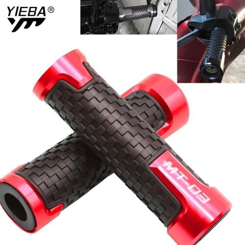 22mm 7/8'' Motorcycle Accessories scooter Handle Grips Bar Hand Handlebar For YAMAHA MT03 M T03 MT 03 20105-2017 2016 2017 2015