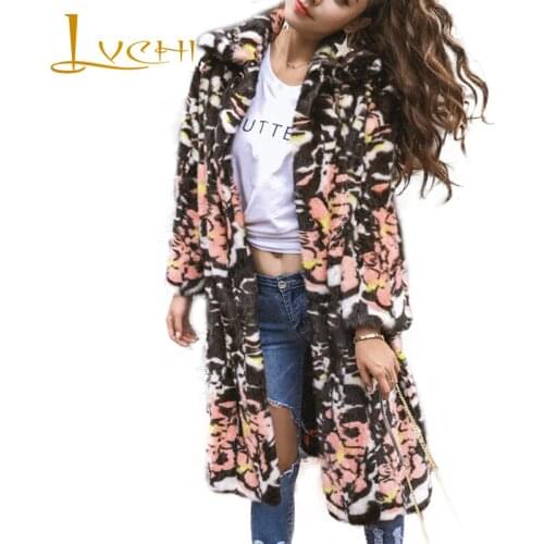LVCHI 2017Winter Imported Swan Velvet Mink Coats Real Fur Natural Fur Print Mandarin Collar Mink Womens Medium Color Mink Coat