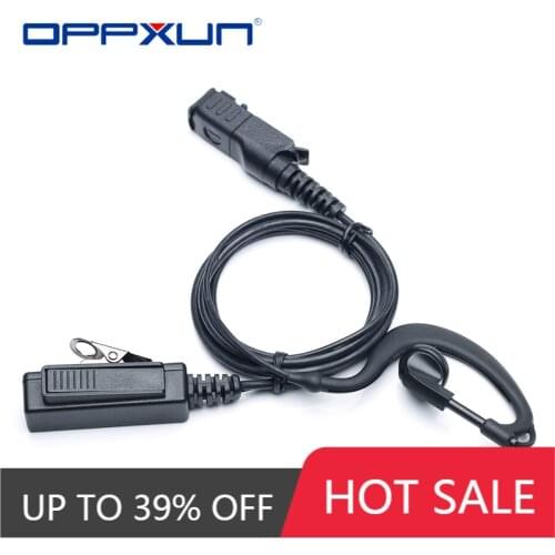OPPXUN PTT Earpiece for Motorola Radio XPR3300 XPR3500 XIR P6620 P6600 E8600
