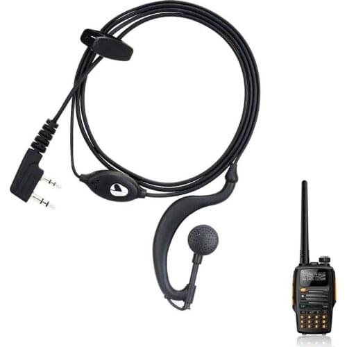 1.5m Professional Radio Ear-hook Earphones for BaoFeng UV5R 888S Walkie Talkie