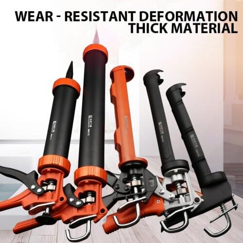 Manual Caulking Gun Durable Glass Glue Rubber Guns Sealant Paint Finishing Tools Glue Seals for Doors and Windows glassglue seal