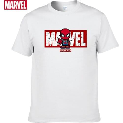 Marvel The Avengers Spider Man t shirt short sleeve t-shirts Summer T-shirt men graphic t shirts Womens cotton t-shirt Tops #57
