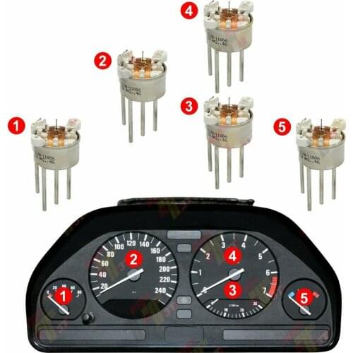 Stepper motor for BMW 5 Series 520i 525i E34 Instrument cluster 11886