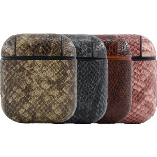 Skeypaik Luxury Ultra Thin Full Protection Shockproof PU Leather Earphone Case For Airpods Pro 1 2 3 Wireless Headset Cover Bags