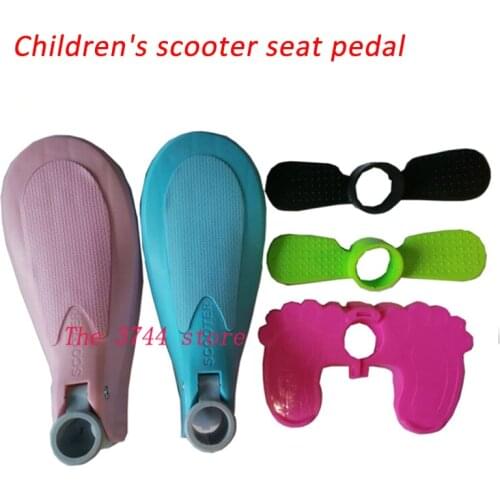 Folding seat childrens scooter new type of stool with modified Scooter accessories baby scooter pedal