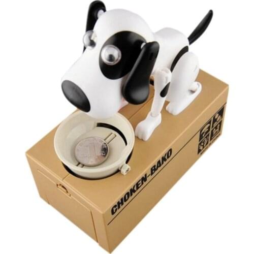 Hot Cute Small Dog Piggy Save Money Bank Saving Money Pot Coin Box Can Creative Gift Kids Birthday Gifts