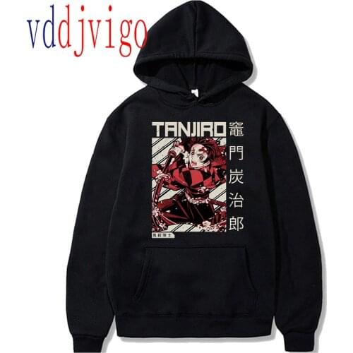 Demon Slayer Anime Tanjiro Rengoku Nezuko Hoodie Sweatshirt Men Cool Manga Kimetsu No Yaiba Sweatshirt Streetwear UNISEX Hoody