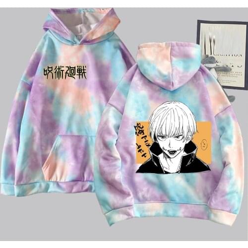 Japan Anime Jujutsu Kaisen Hoodies Sweatshirt Men Women Harajuku Hip Hop Warm Pullovers