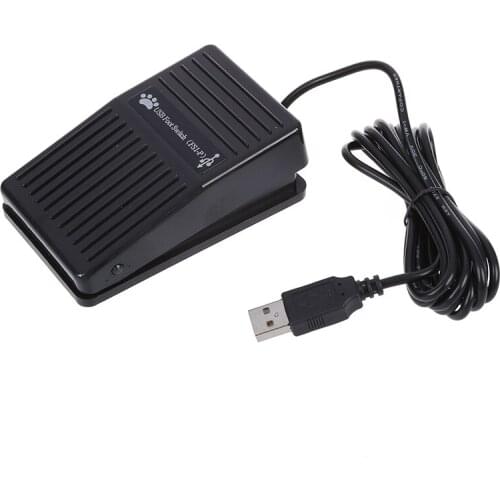 USB Foot Pedal Switch Control Keyboard Action for PC Computer Games New PCsensor Foot switch USB HID pedal