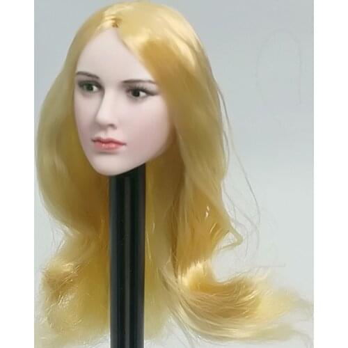 In Stock Collectible 1/6 Scale Norway Valkyrie Pale Skin Head Sculpt Carving Accessory Model For 12" PHICEN Tbleague Body