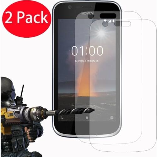 2pcs Screen Protector For Nokia 1 2018 TA-1066 TA-1047 Tempered Glass Protective Glass For Nokia 1 Plus TA-1111 TA-1123 TA-1127