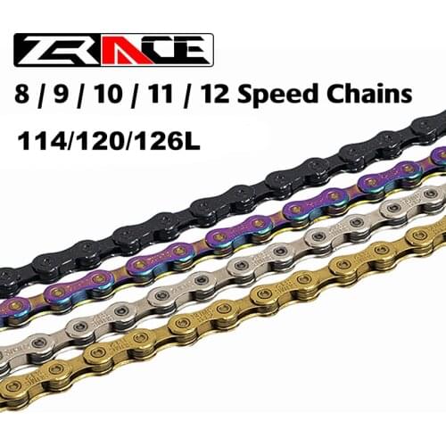 ZRACE Bike Chain 8 9 10 11 12 Speed MTB Road Bicycle Flywheel Shift Chain for SHIMANO/SRAM/Campagnolo/LTWOO/S-RIDE/SENSAH