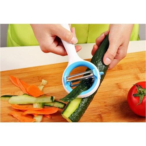 1PC 2 in 1 Peeler Grater Slicer Cooking Tools Potato Cutter Kitchen Utensils Gadgets Novelty Household KX 012