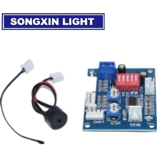 1PCS DC 12V 5A PWM PC CPU Fan Temperature Control Speed Controller Board Speed Controller Temperature Probe Buzzle