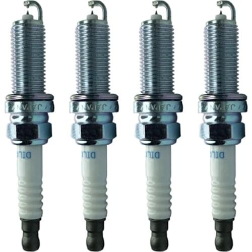 4PCS 22401-JA01B DILKAR6A11 Iridium Spark Plug For Nissan X-Trail Sentra 2.5L Rogue Altima Teana 22401 JA01B DILKAR6A-11