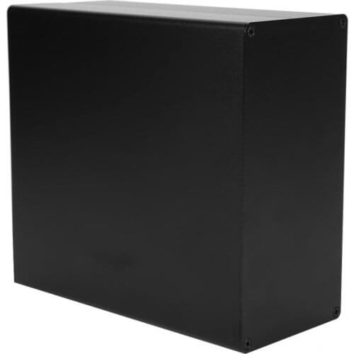 80*160*170mm Matte Black Aluminum Project Box Electronic DIY Housing Enclosure Case Waterproof Instrument Cover Storage Cases