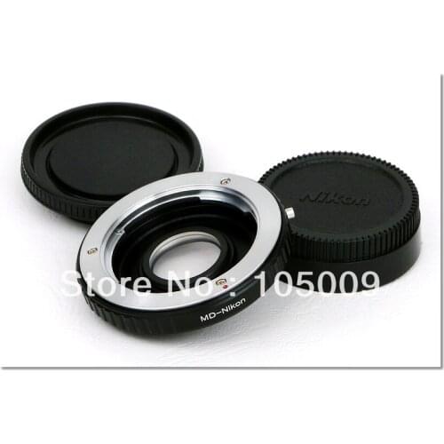 Md-AI Adapter Infinity focus with glass for Minolta MD MC Lens to nikon d3 d5 d90 d500 d600 d750 d850 d3000 d5500 d7100 camera