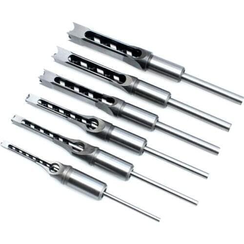 Woodworking square hole drill square tenon drill angle chisel wood tenon knife square hole opener