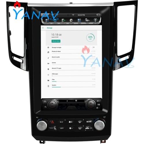 GPS navigation For Infiniti FX FX35 FX37 qx70 vertical Tesla screen Car Multimedia Player head unit GPS For Infinite Auto Radio